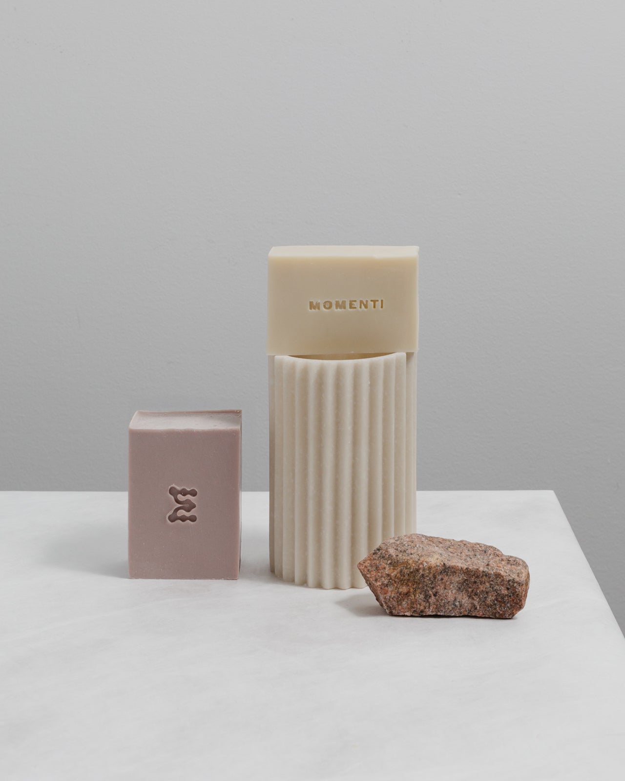 Aura & Moon Milk Duality Soap Set - Momenti Botanicals